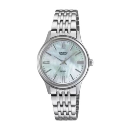 Casio BLS-100DS-2AVDF Solid Stainless Steel Band Women Watch